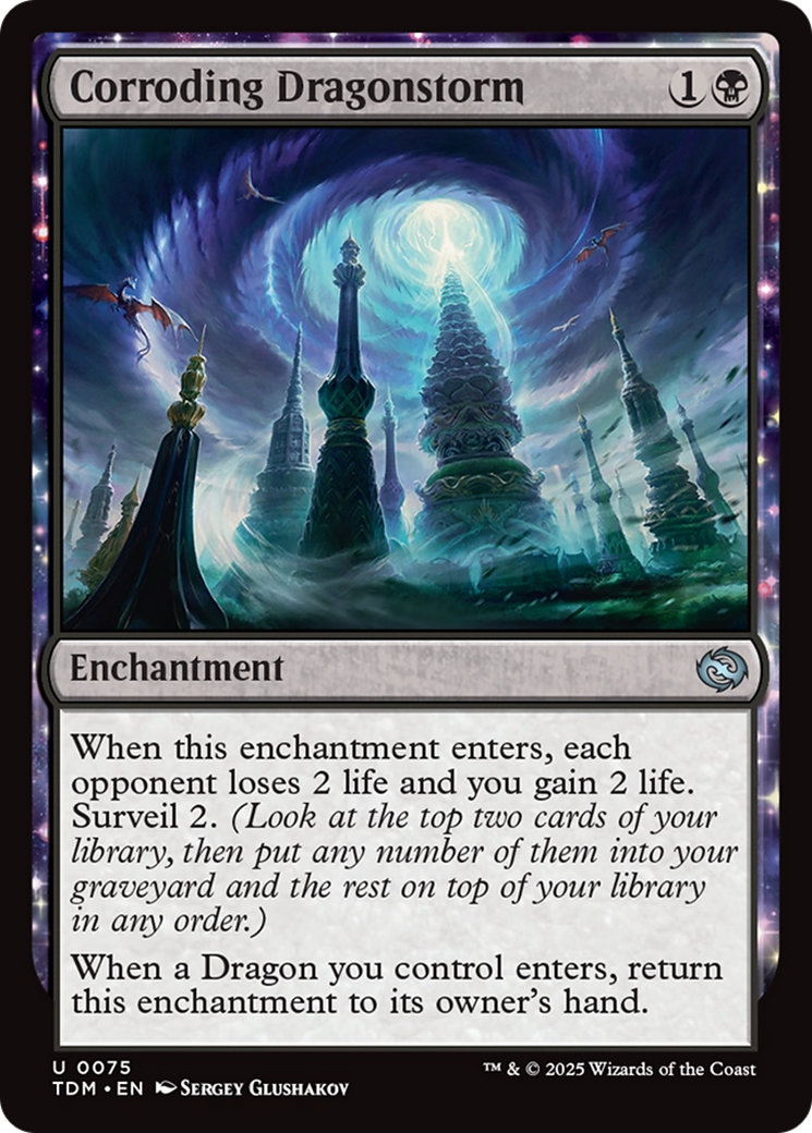 Corroding Dragonstorm [Tarkir: Dragonstorm] | Clutch Gaming