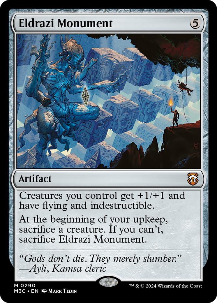 Eldrazi Monument (Ripple Foil) [Modern Horizons 3 Commander] | Clutch Gaming