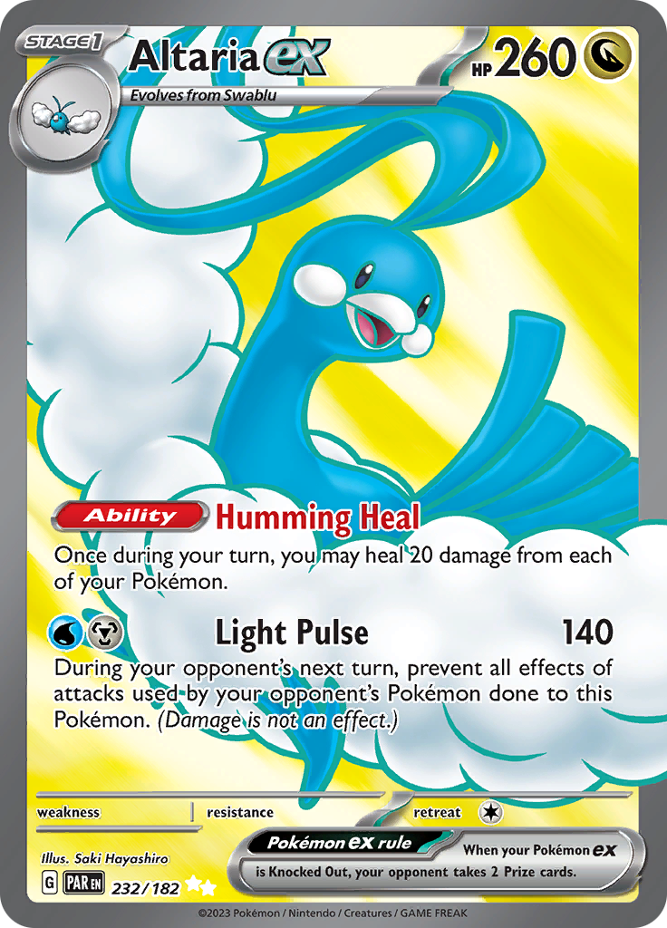 Altaria ex (232/182) [Scarlet & Violet: Paradox Rift] | Clutch Gaming