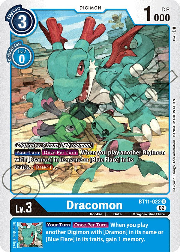 Dracomon [BT11-022] [Dimensional Phase] | Clutch Gaming