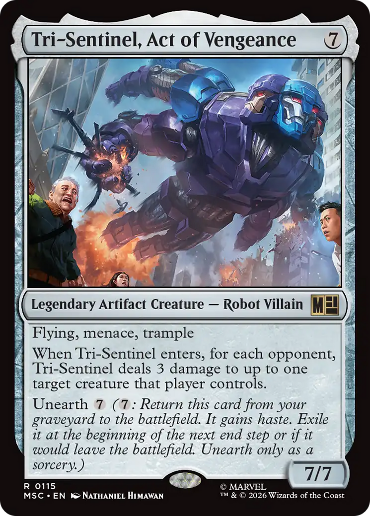 Tri-Sentinel, Act of Vengeance [Marvel Super Heroes Commander] | Clutch Gaming