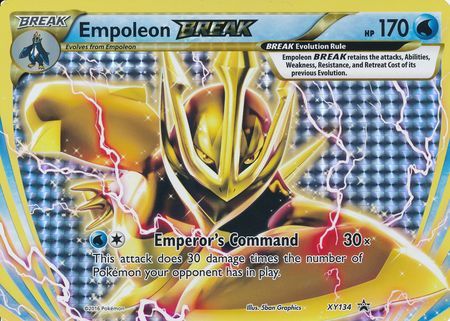 Empoleon BREAK (XY134) (Jumbo Card) [XY: Black Star Promos] | Clutch Gaming