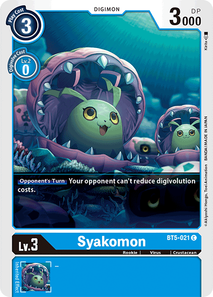 Syakomon [BT5-021] [Battle of Omni] | Clutch Gaming