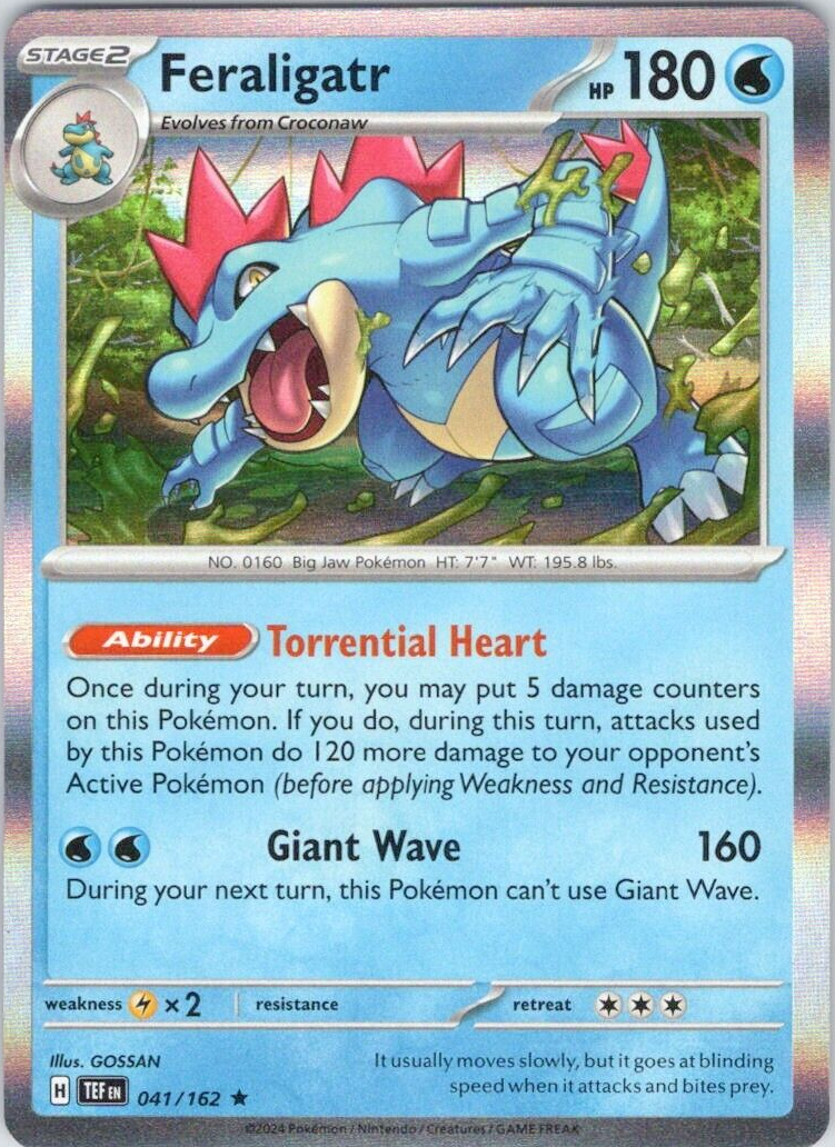 Feraligatr (041/162) [Scarlet & Violet: Temporal Forces] | Clutch Gaming