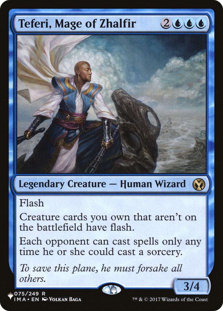 Teferi, Mage of Zhalfir [The List Reprints] | Clutch Gaming