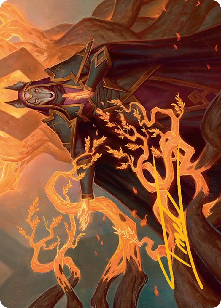 Abzan Devotee Art Card (10/54) [Tarkir: Dragonstorm Art Series] | Clutch Gaming
