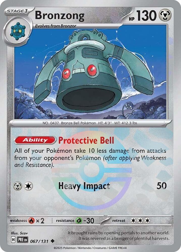 Bronzong (067/131) (Poke Ball Pattern) [Scarlet & Violet: Prismatic Evolutions] | Clutch Gaming