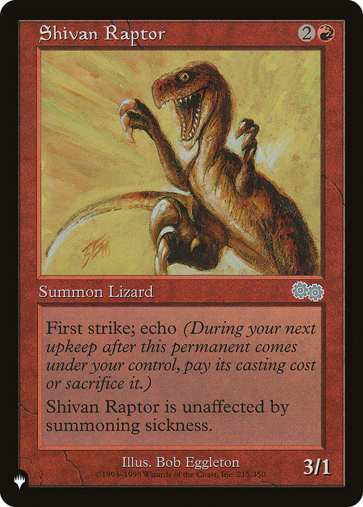 Shivan Raptor [The List Reprints] | Clutch Gaming