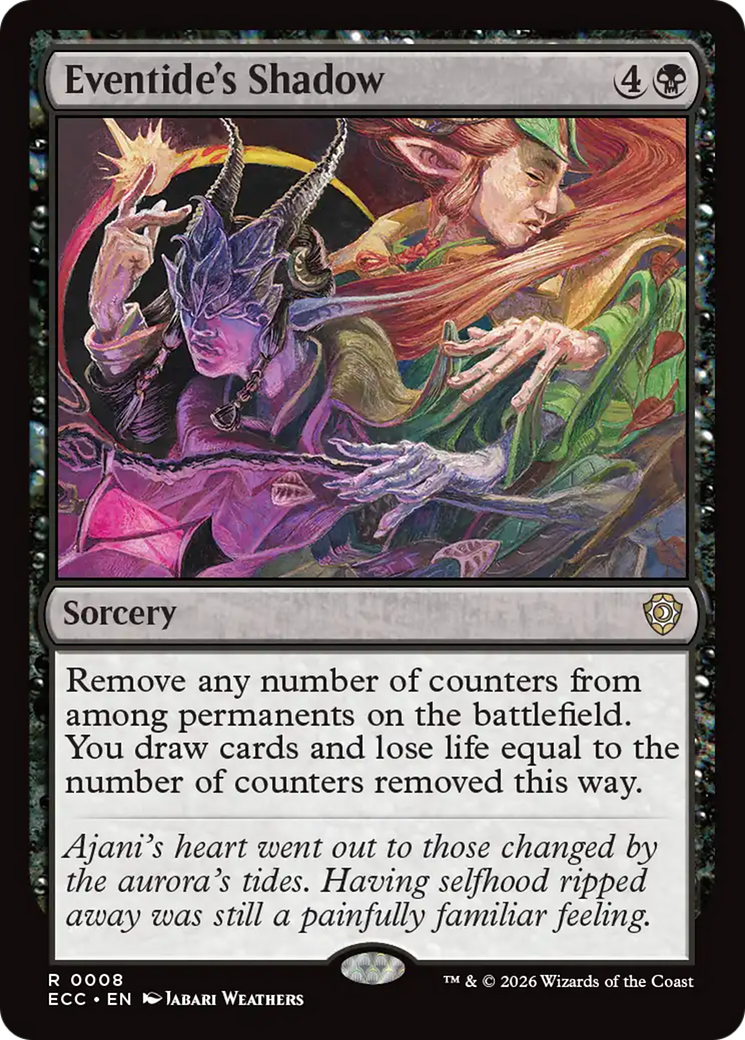 Eventide's Shadow [Lorwyn Eclipsed Commander] | Clutch Gaming