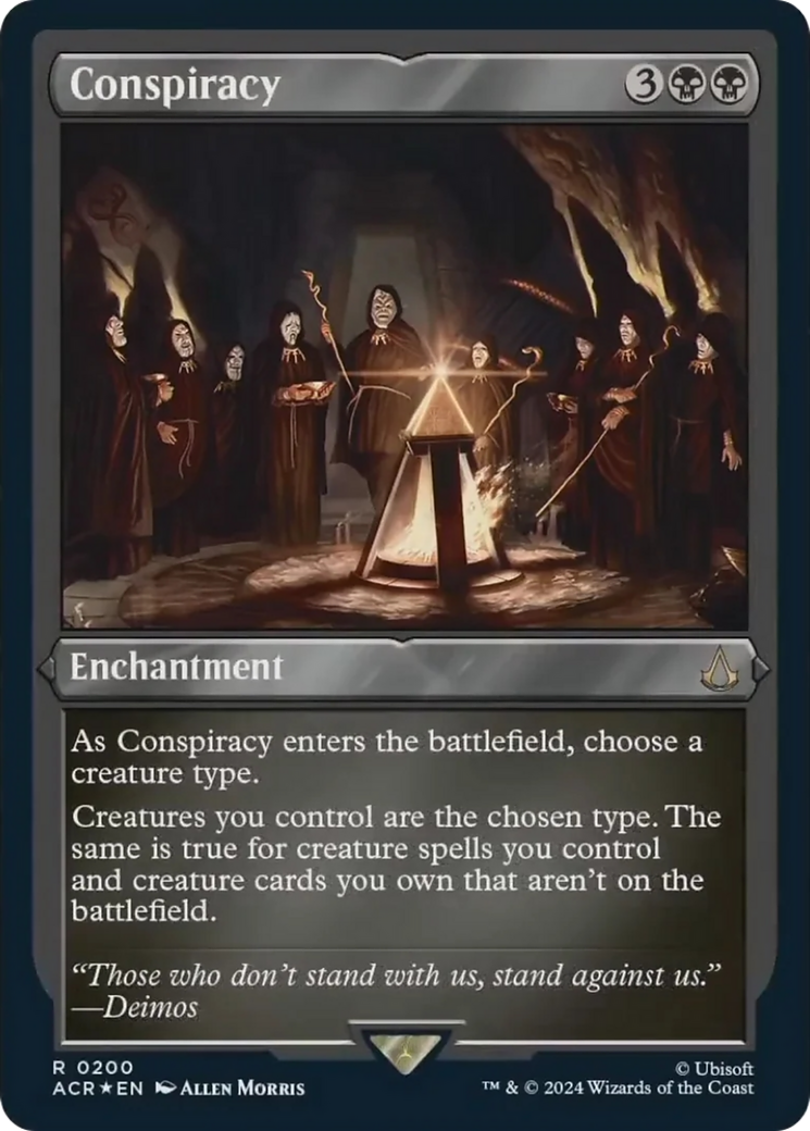 Conspiracy (Foil Etched) [Assassin's Creed] | Clutch Gaming