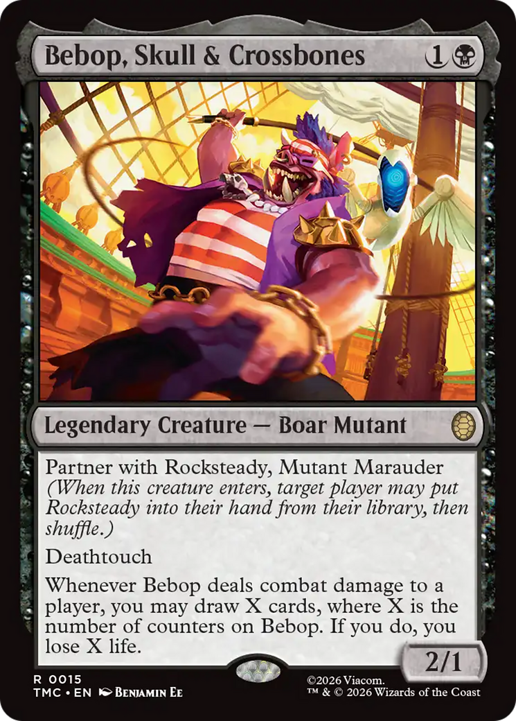 Bebop, Skull & Crossbones [Teenage Mutant Ninja Turtles Commander] | Clutch Gaming