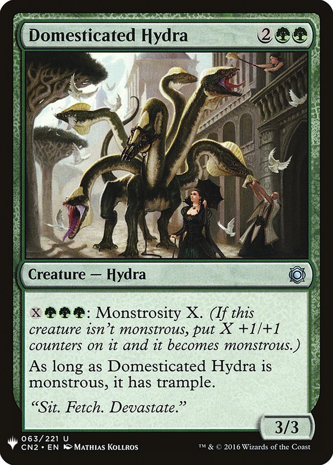 Domesticated Hydra [Mystery Booster] | Clutch Gaming