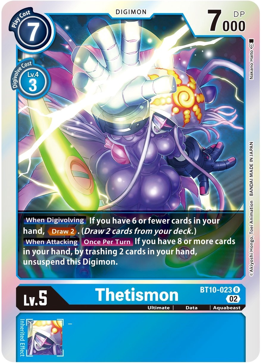 Thetismon [BT10-023] [Xros Encounter] | Clutch Gaming