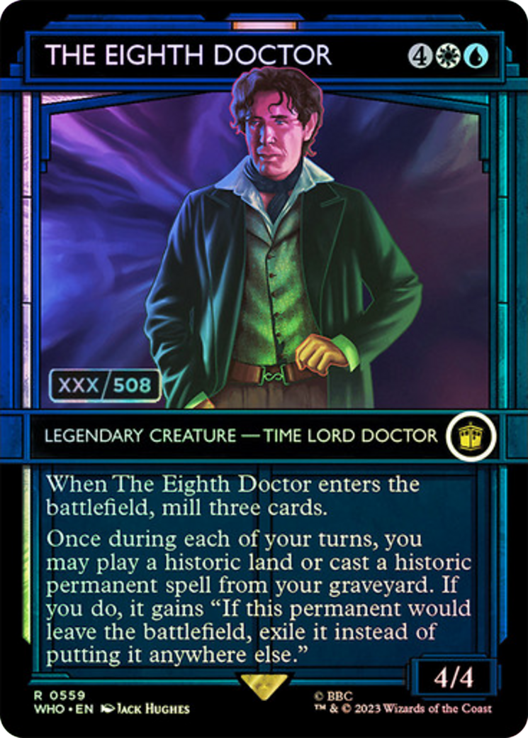 The Eighth Doctor (Serial Numbered) [Doctor Who] | Clutch Gaming