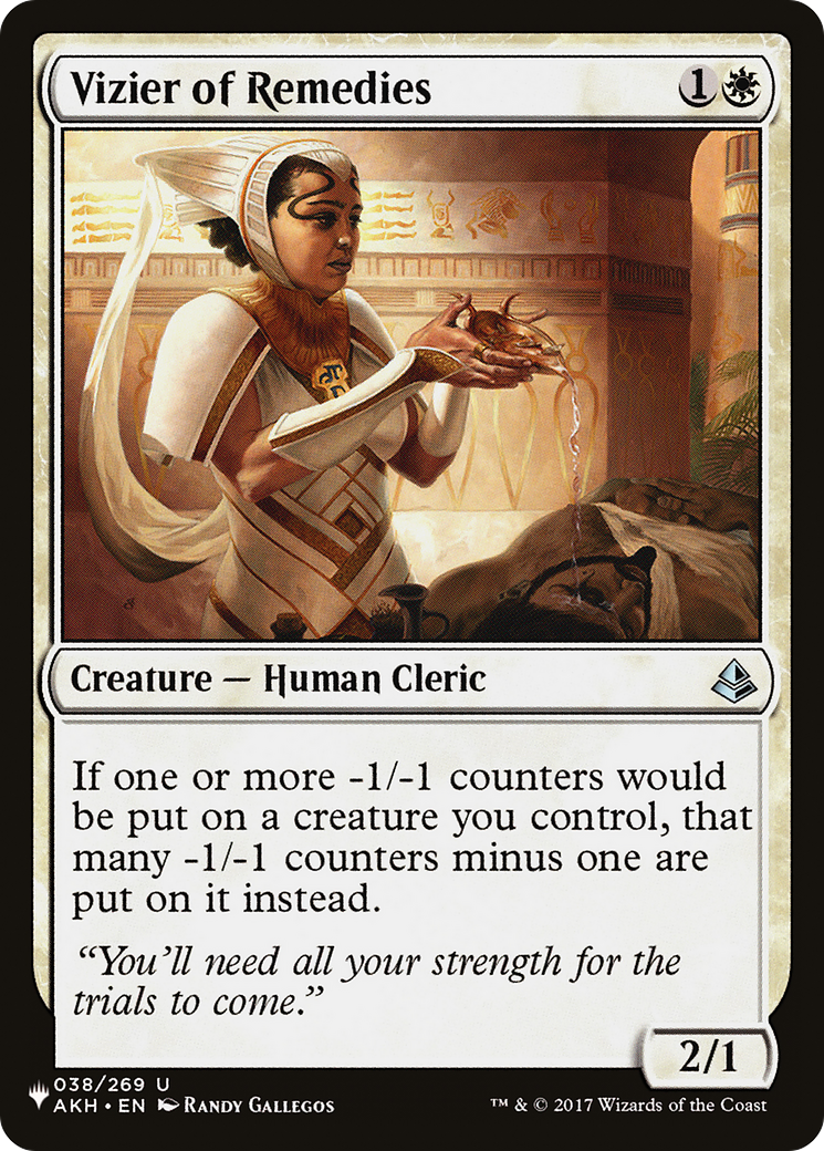 Vizier of Remedies [The List Reprints] | Clutch Gaming