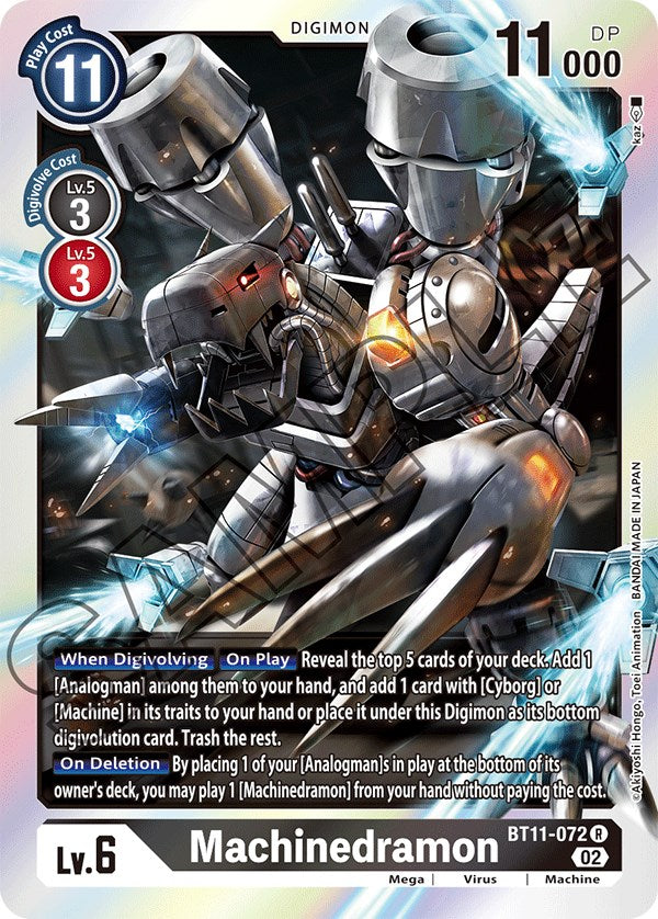 Machinedramon [BT11-072] [Dimensional Phase] | Clutch Gaming