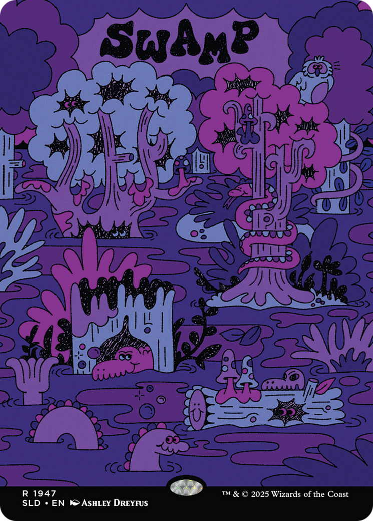 Swamp (1947) [Secret Lair Drop Series] | Clutch Gaming