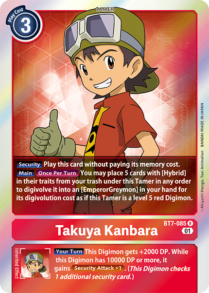 Takuya Kanbara [BT7-085] [Next Adventure] | Clutch Gaming