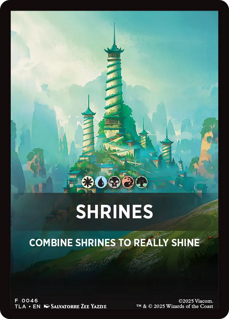 Shrines Theme Card [Avatar: The Last Airbender Tokens] | Clutch Gaming