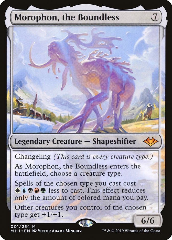 Morophon, the Boundless [Modern Horizons] | Clutch Gaming