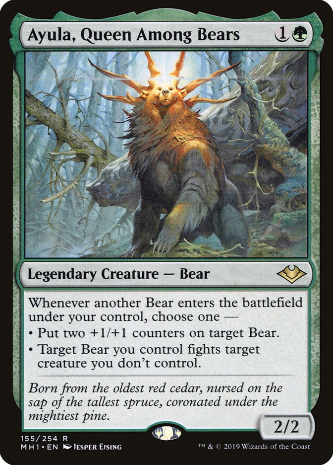 Ayula, Queen Among Bears [Modern Horizons] | Clutch Gaming