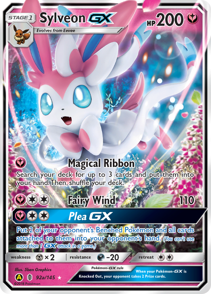 Sylveon GX (92a/145) [Alternate Art Promos] | Clutch Gaming