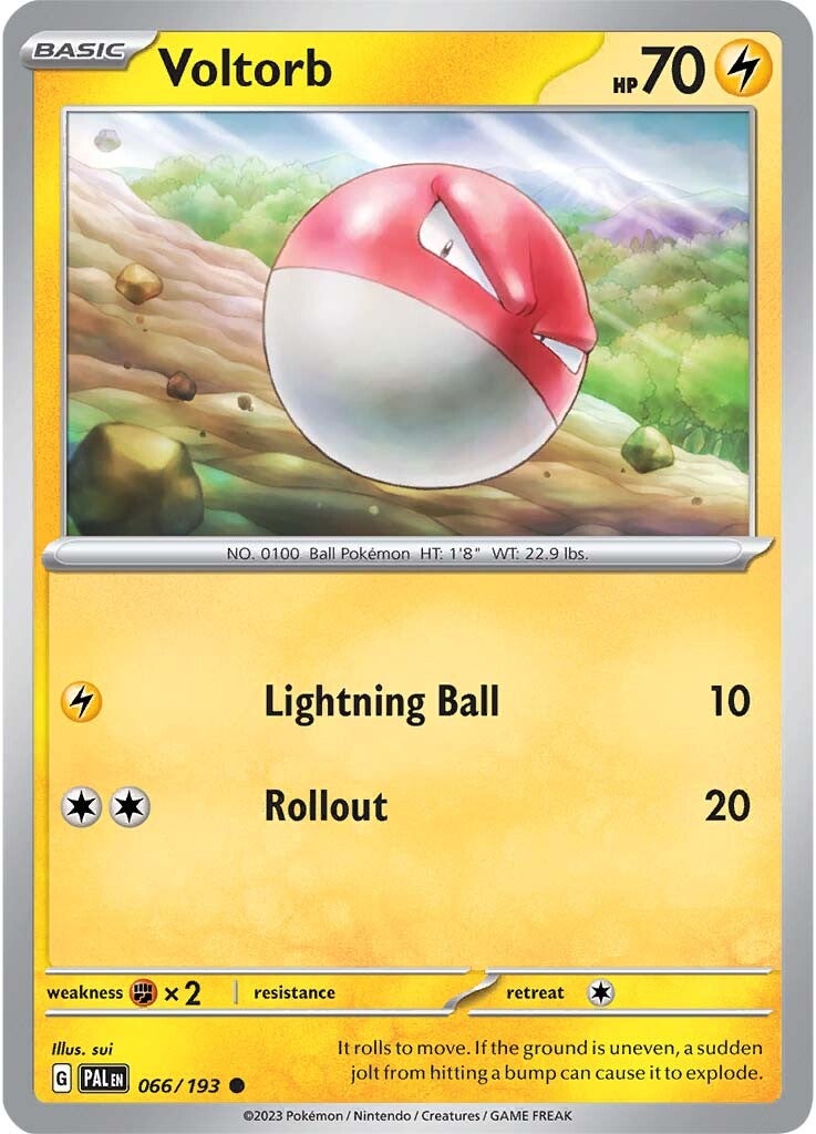 Voltorb (066/193) [Scarlet & Violet: Paldea Evolved] | Clutch Gaming