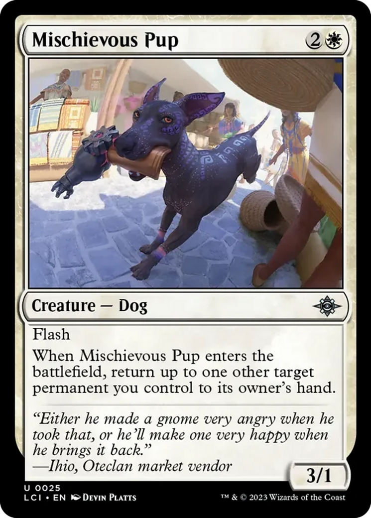 Mischievous Pup [The Lost Caverns of Ixalan] | Clutch Gaming