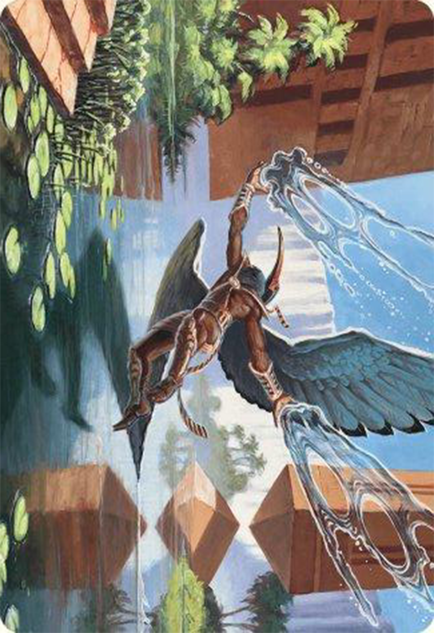 Nadu, Winged Wisdom Art Card [Modern Horizons 3 Art Series] | Clutch Gaming