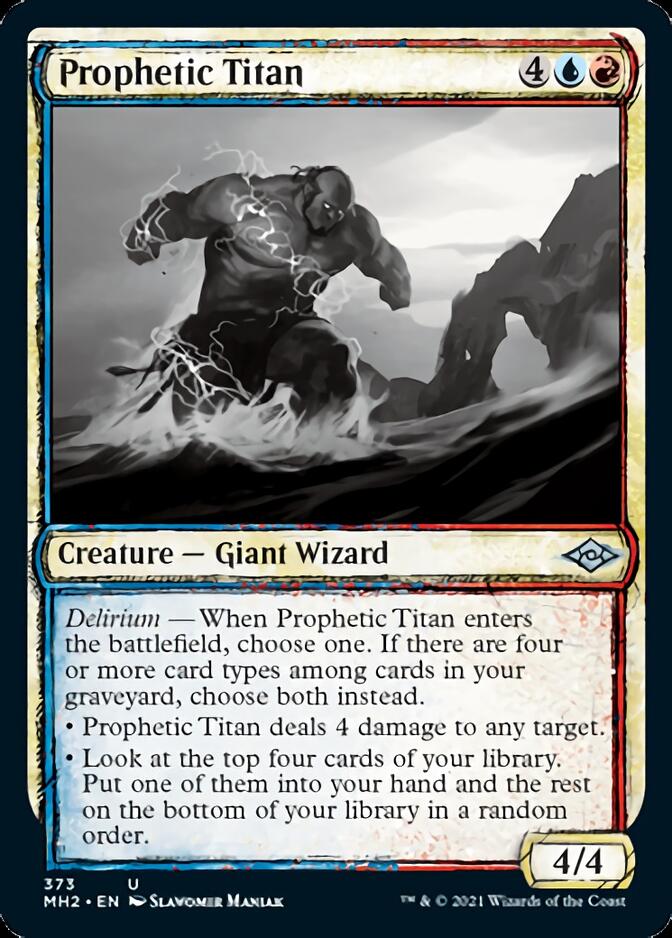 Prophetic Titan (Sketch) [Modern Horizons 2] | Clutch Gaming