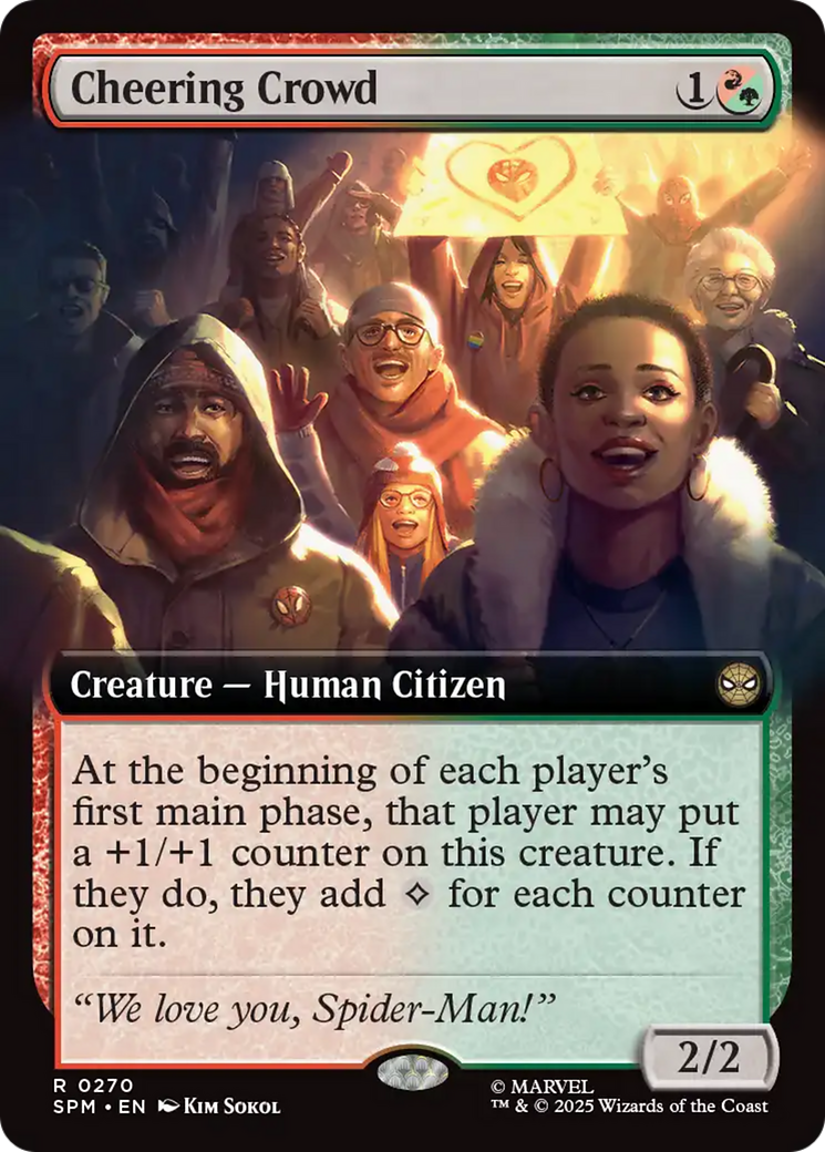 Cheering Crowd (Extended Art) [Marvel's Spider-Man] | Clutch Gaming