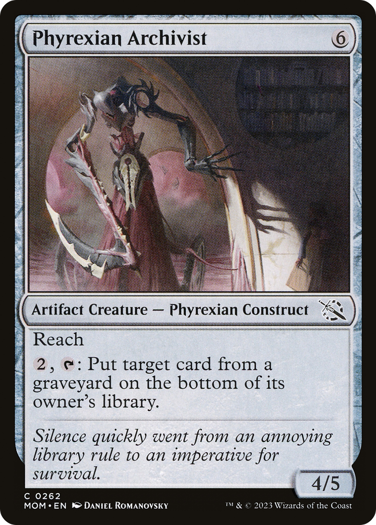 Phyrexian Archivist [March of the Machine] | Clutch Gaming