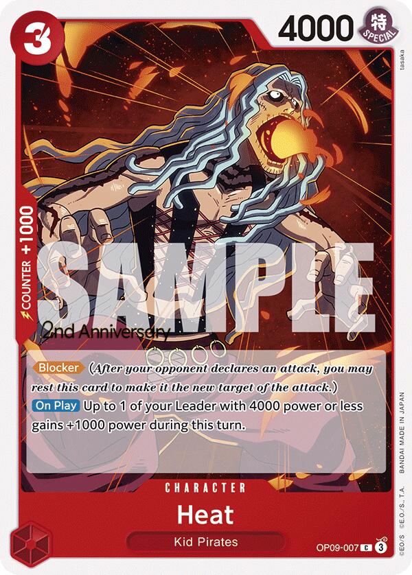 Heat [Emperors in the New World: 2nd Anniversary Tournament Cards] | Clutch Gaming