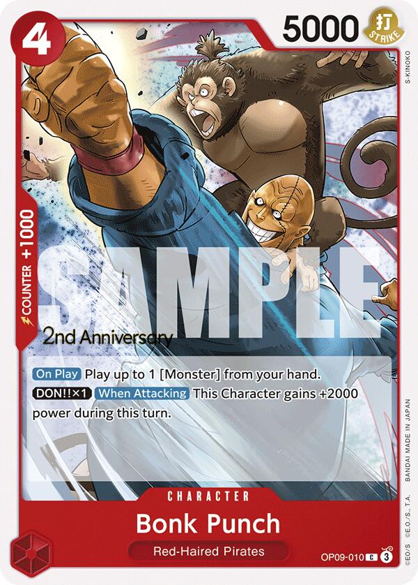 Bonk Punch [Emperors in the New World: 2nd Anniversary Tournament Cards] | Clutch Gaming