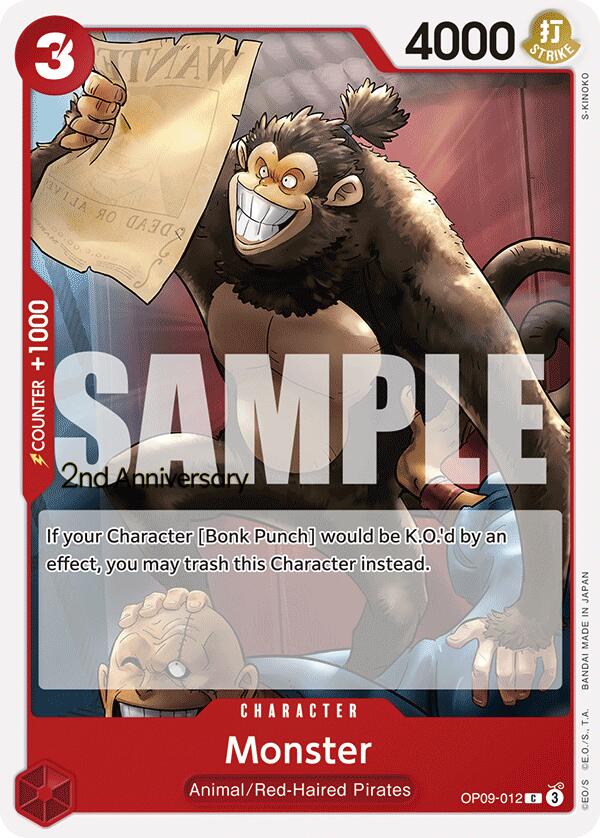 Monster [Emperors in the New World: 2nd Anniversary Tournament Cards] | Clutch Gaming