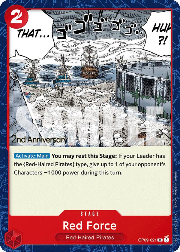 Red Force [Emperors in the New World: 2nd Anniversary Tournament Cards] | Clutch Gaming