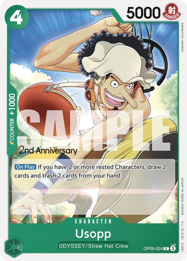 Usopp [Emperors in the New World: 2nd Anniversary Tournament Cards] | Clutch Gaming