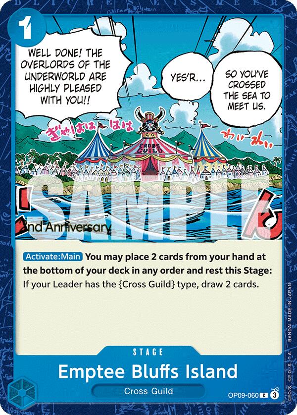 Emptee Bluffs Island [Emperors in the New World: 2nd Anniversary Tournament Cards] | Clutch Gaming