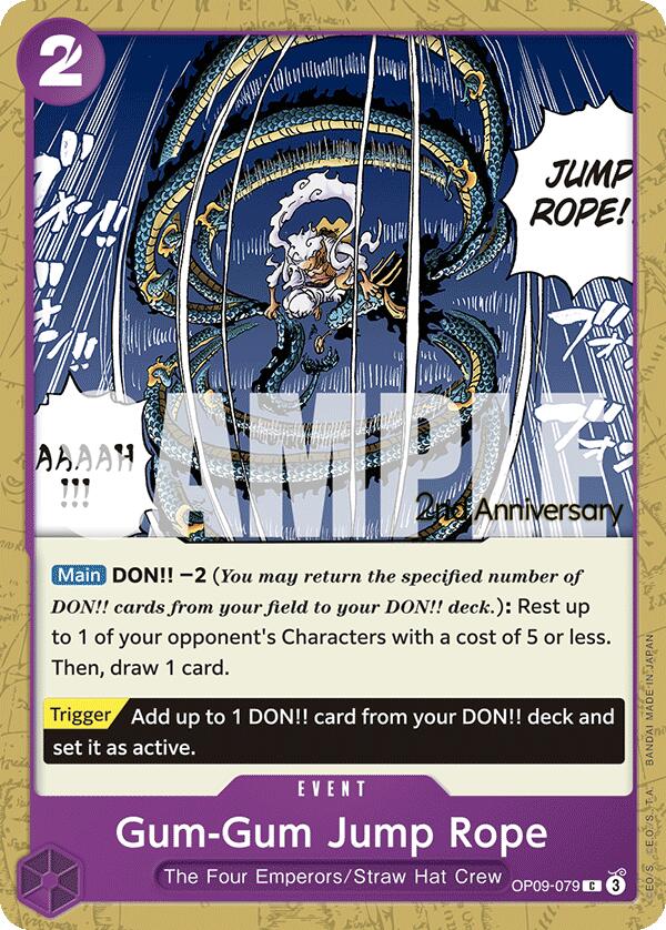 Gum-Gum Jump Rope [Emperors in the New World: 2nd Anniversary Tournament Cards] | Clutch Gaming
