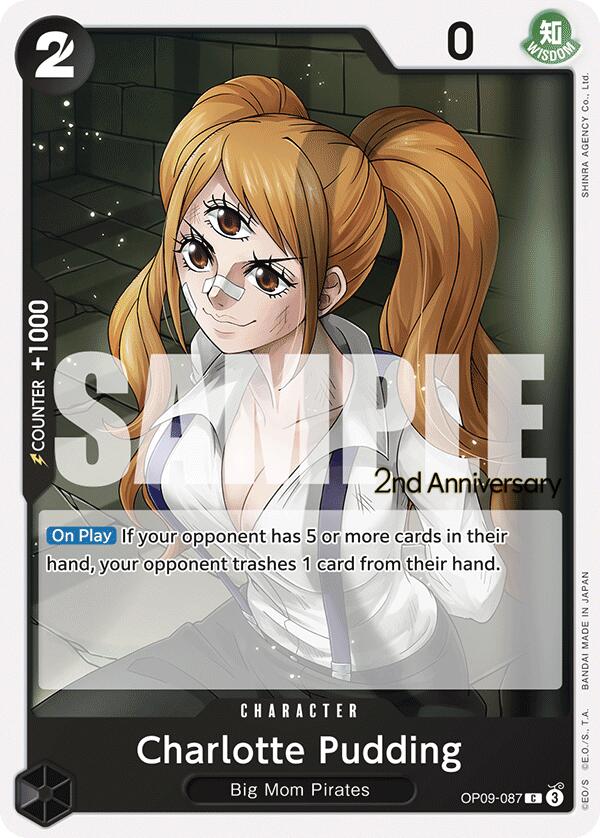 Charlotte Pudding [Emperors in the New World: 2nd Anniversary Tournament Cards] | Clutch Gaming