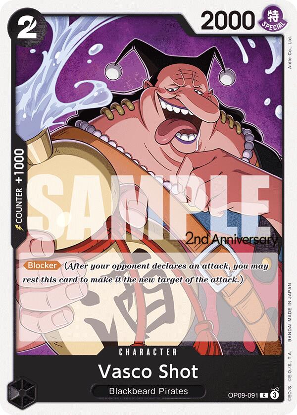 Vasco Shot [Emperors in the New World: 2nd Anniversary Tournament Cards] | Clutch Gaming