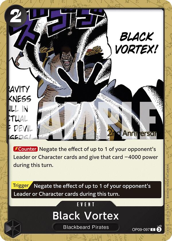 Black Vortex [Emperors in the New World: 2nd Anniversary Tournament Cards] | Clutch Gaming
