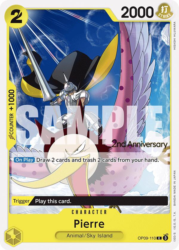 Pierre [Emperors in the New World: 2nd Anniversary Tournament Cards] | Clutch Gaming
