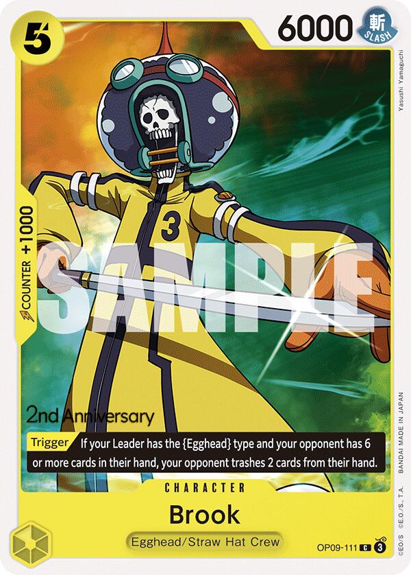 Brook [Emperors in the New World: 2nd Anniversary Tournament Cards] | Clutch Gaming