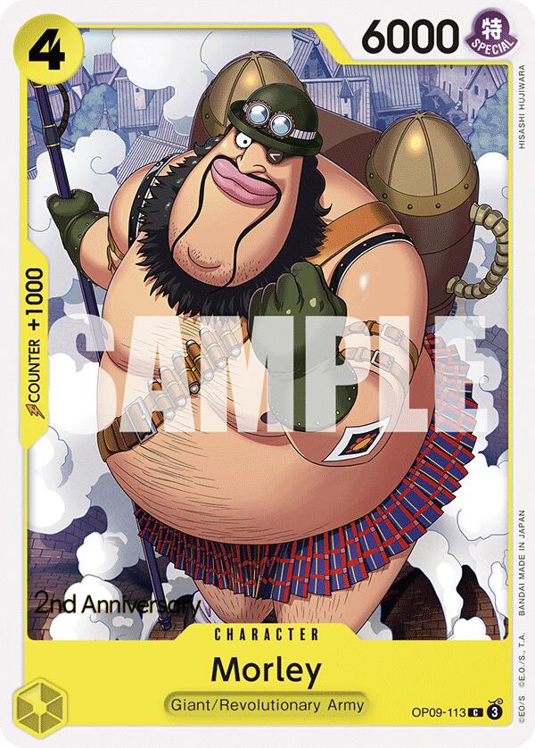 Morley [Emperors in the New World: 2nd Anniversary Tournament Cards] | Clutch Gaming