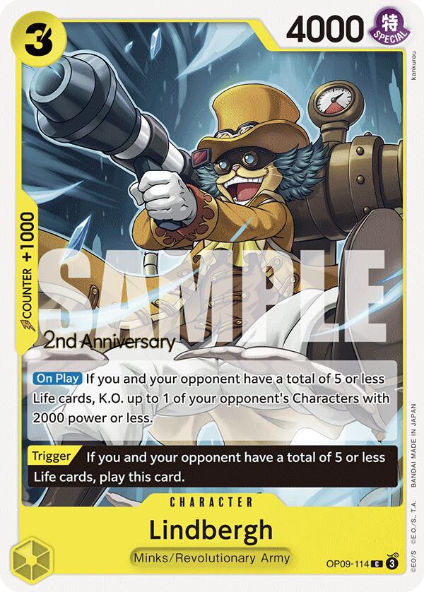Lindbergh [Emperors in the New World: 2nd Anniversary Tournament Cards] | Clutch Gaming