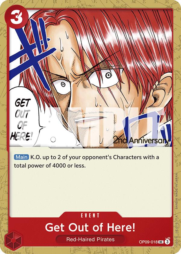 Get Out of Here! [Emperors in the New World: 2nd Anniversary Tournament Cards] | Clutch Gaming