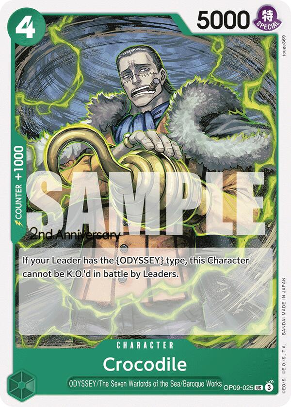 Crocodile [Emperors in the New World: 2nd Anniversary Tournament Cards] | Clutch Gaming
