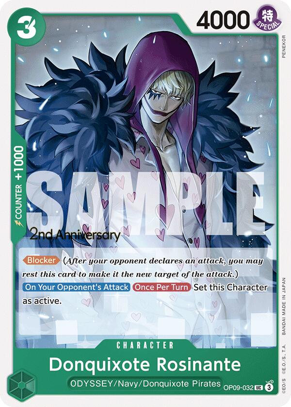 Donquixote Rosinante [Emperors in the New World: 2nd Anniversary Tournament Cards] | Clutch Gaming