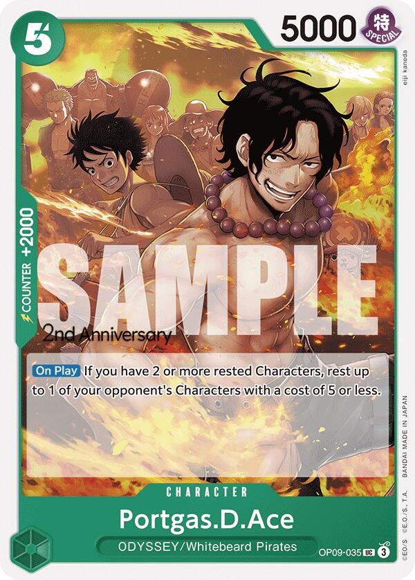 Portgas.D.Ace [Emperors in the New World: 2nd Anniversary Tournament Cards] | Clutch Gaming